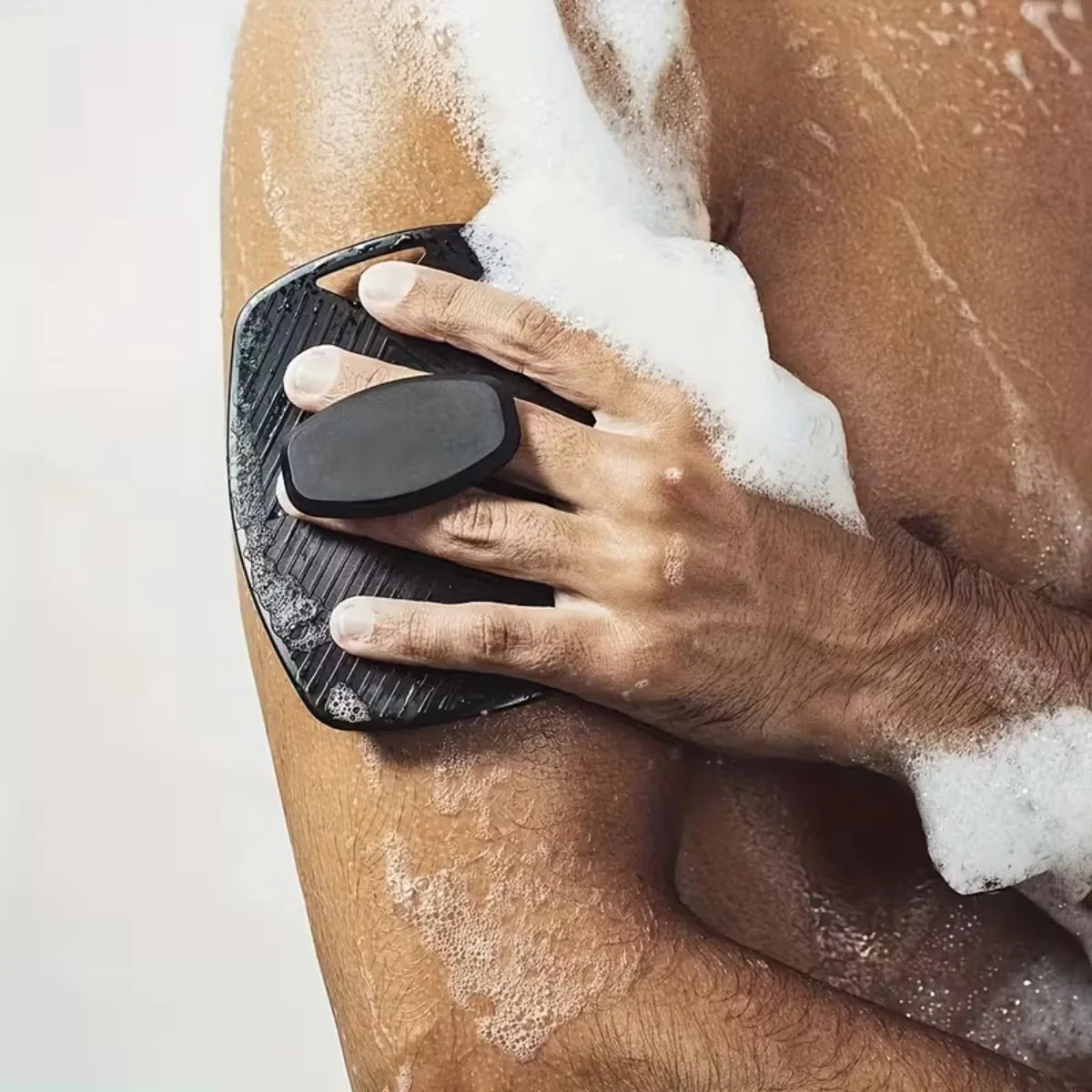 Daily Silicone Shower Scrubber Set